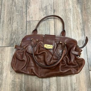 Frye brown leather bag